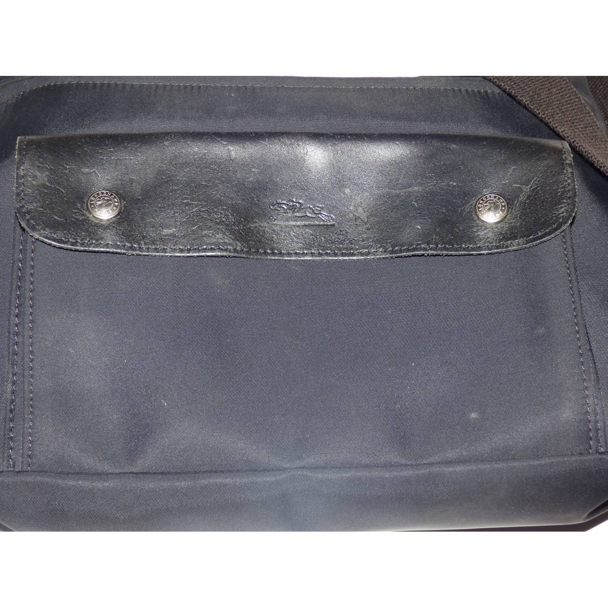 Leather crossbody bag Longchamp Black in Leather - 25925402