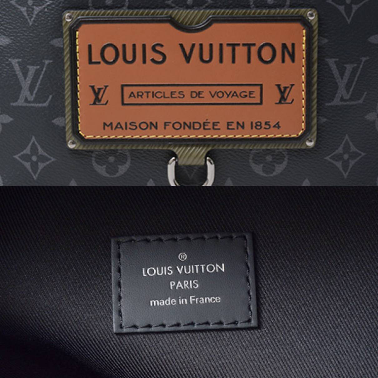 Leather backpack Louis Vuitton Black in Leather - 30715264