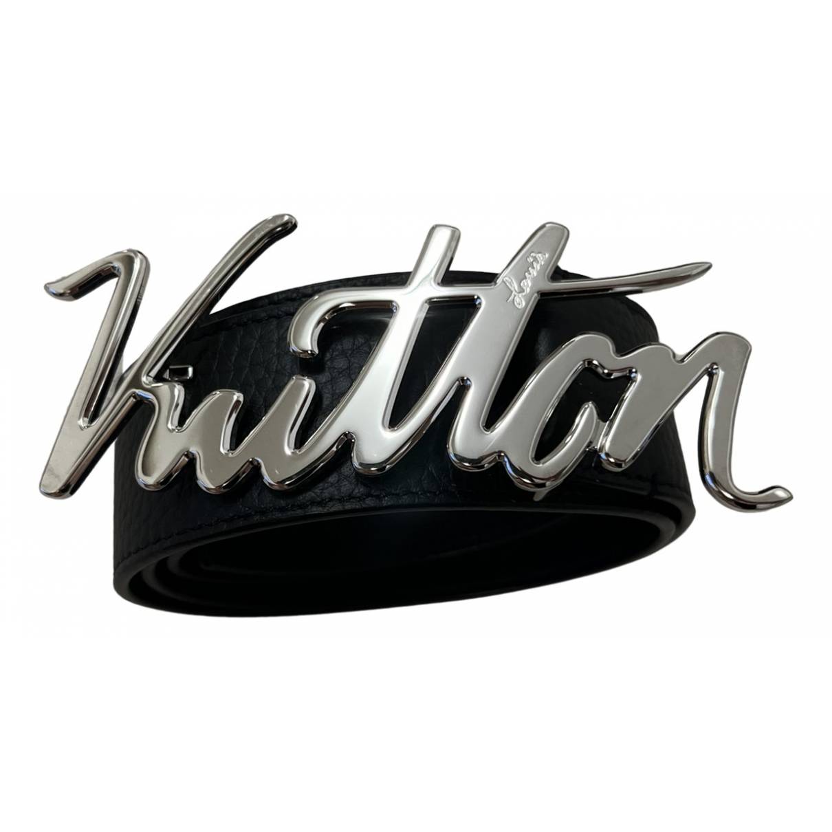 Belt Louis Vuitton Anthracite size 95 cm in Cotton - 23653909
