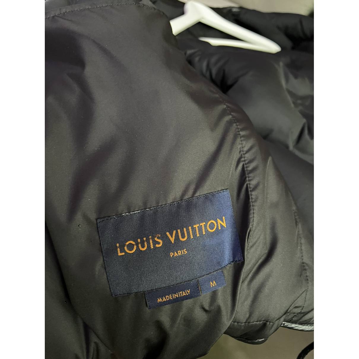 Leather jacket Louis Vuitton Black size M International in Leather -  25892154