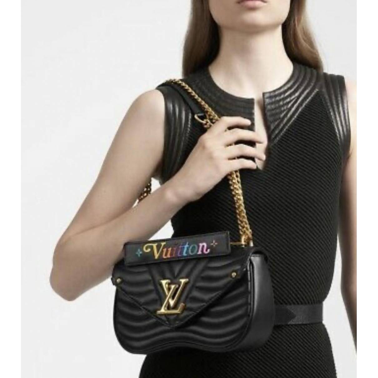 Leather crossbody bag Louis Vuitton Black in Leather - 24984215