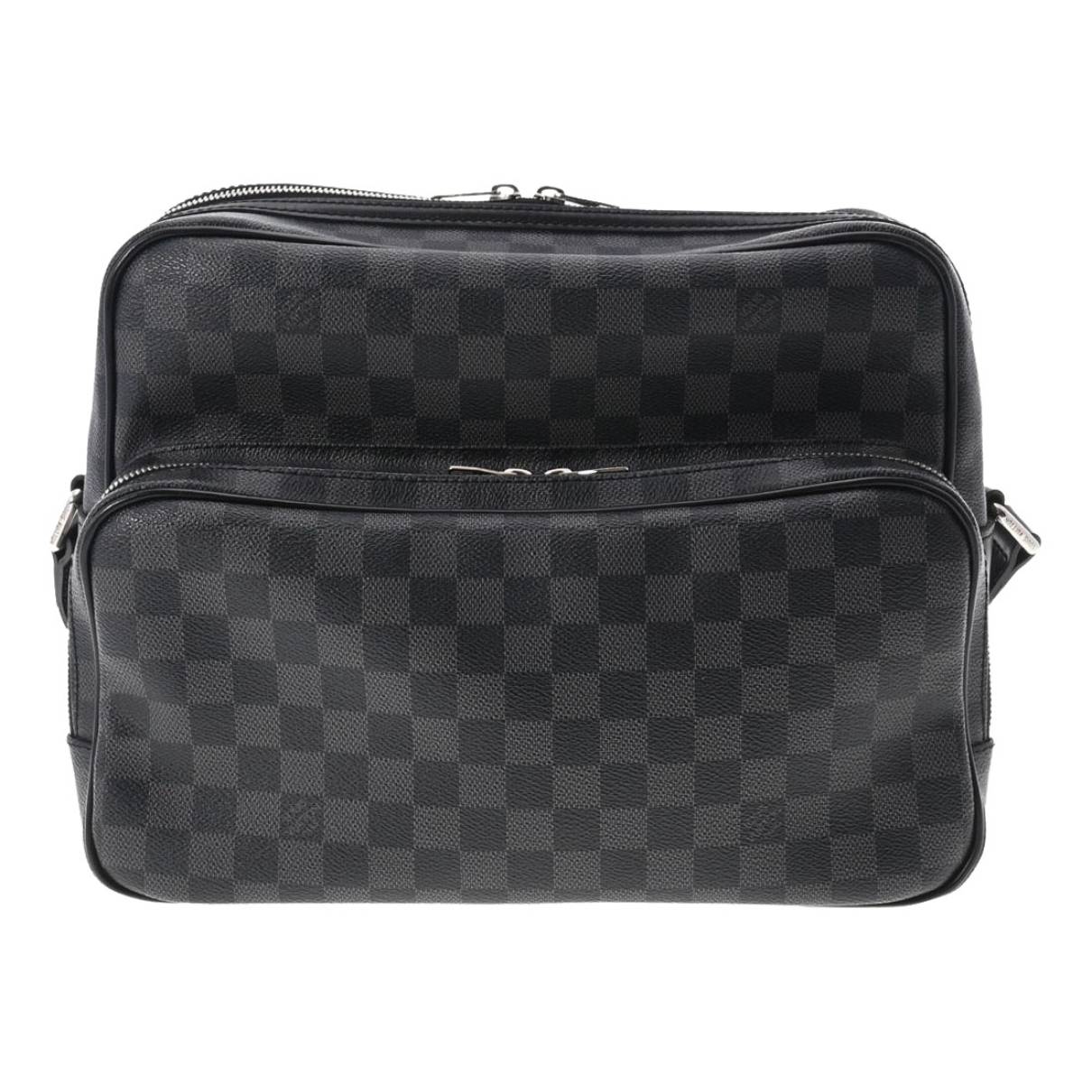 Leather briefcase Louis Vuitton Black in Leather - 33136313