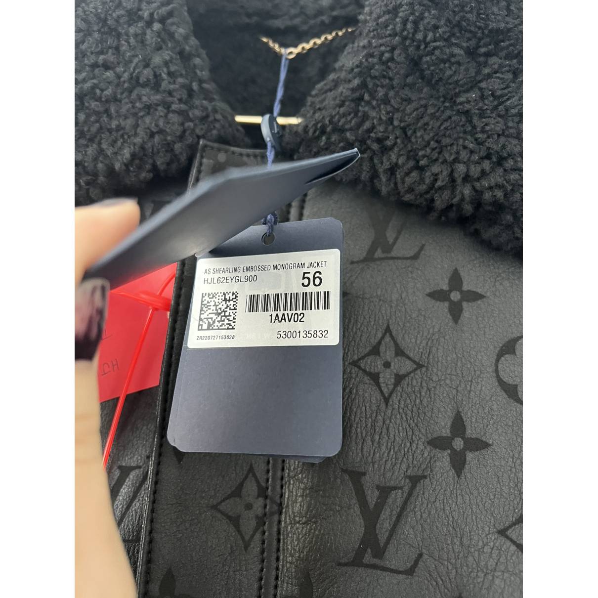 Louis Vuitton Men's Leather Jacket