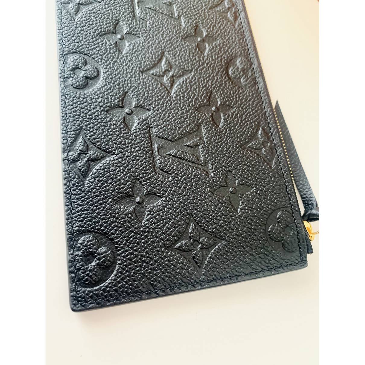 Louis Vuitton Leather Black Wallets for Women