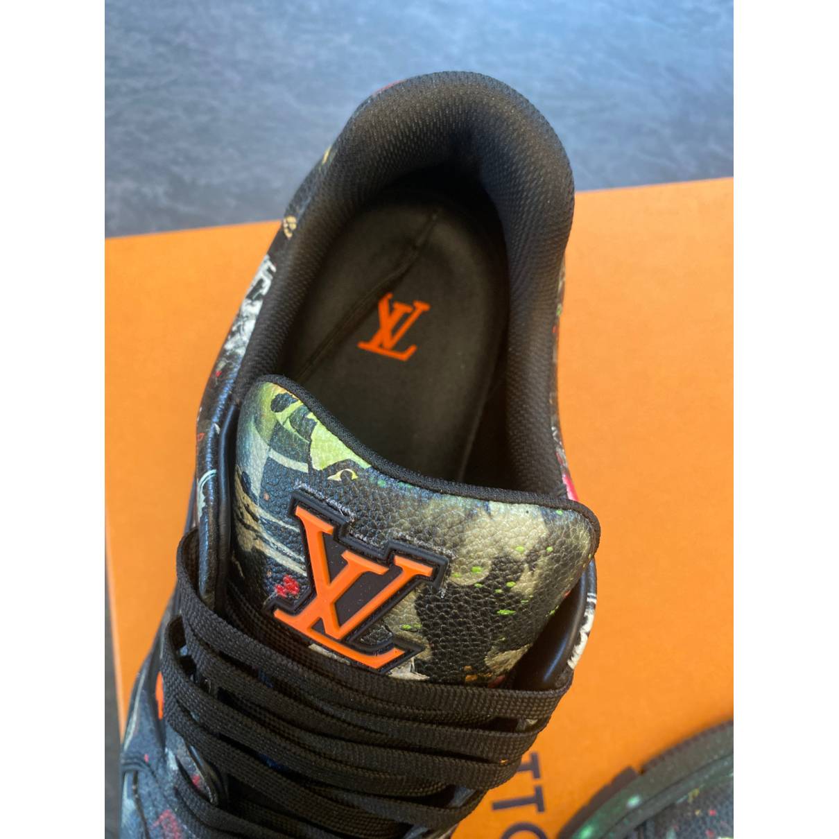 Louis Vuitton - Authenticated LV Trainer Trainer - Leather Black for Men, Never Worn, with Tag