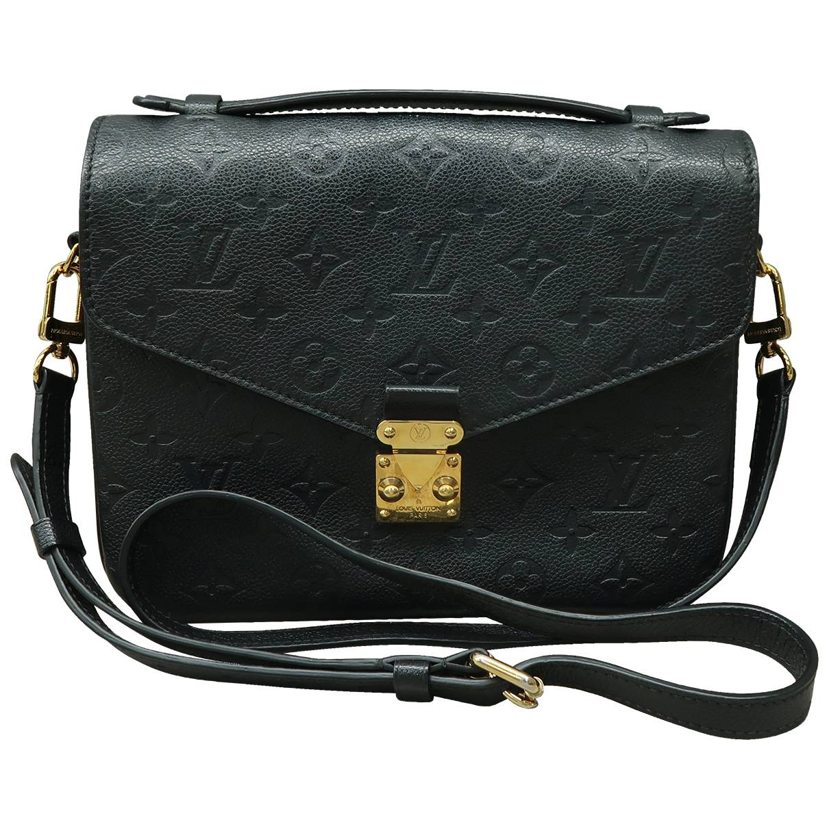 Metis leather satchel Louis Vuitton Black in Leather - 36493202