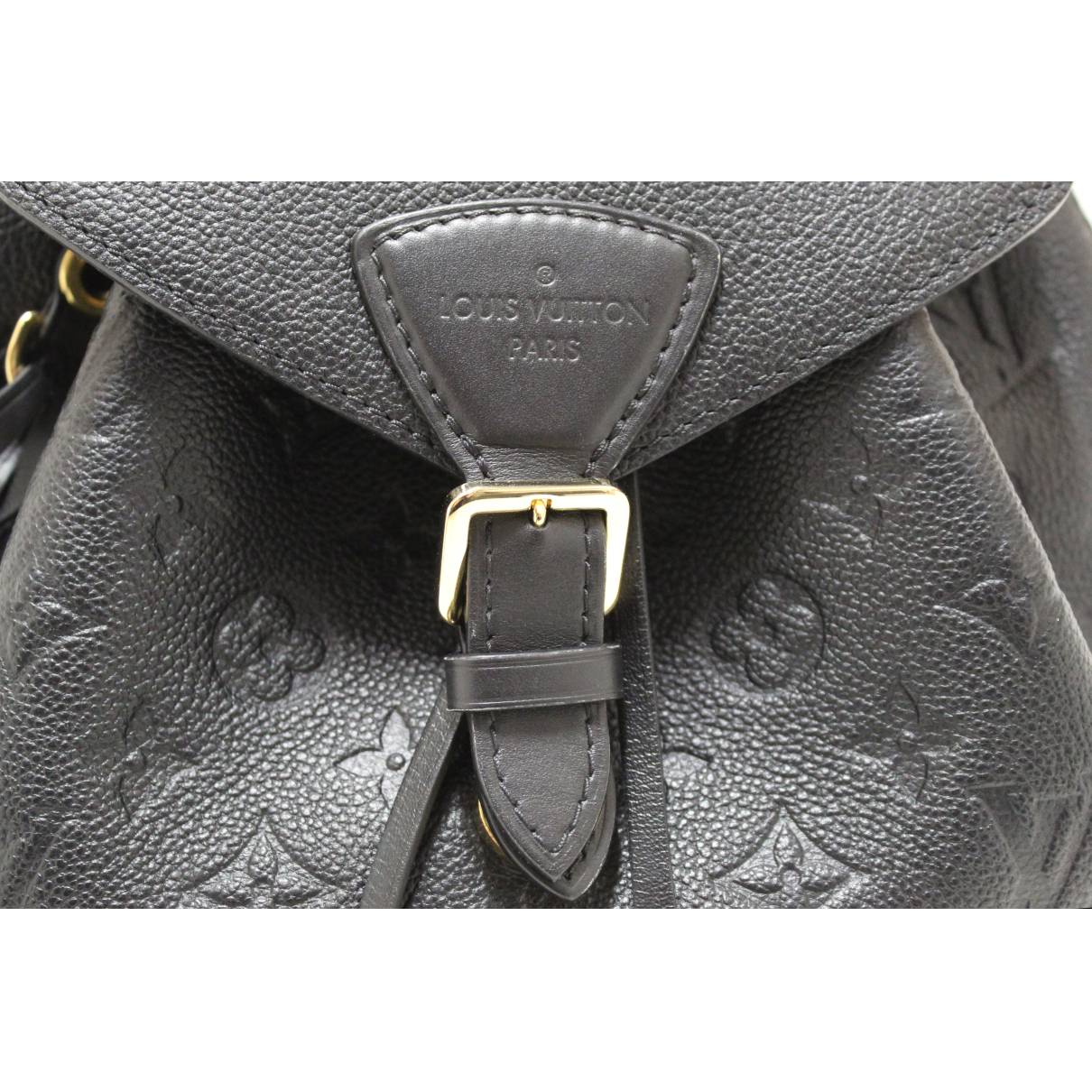 Louis Vuitton Montsouris Empreinte Leather Backpack Bag