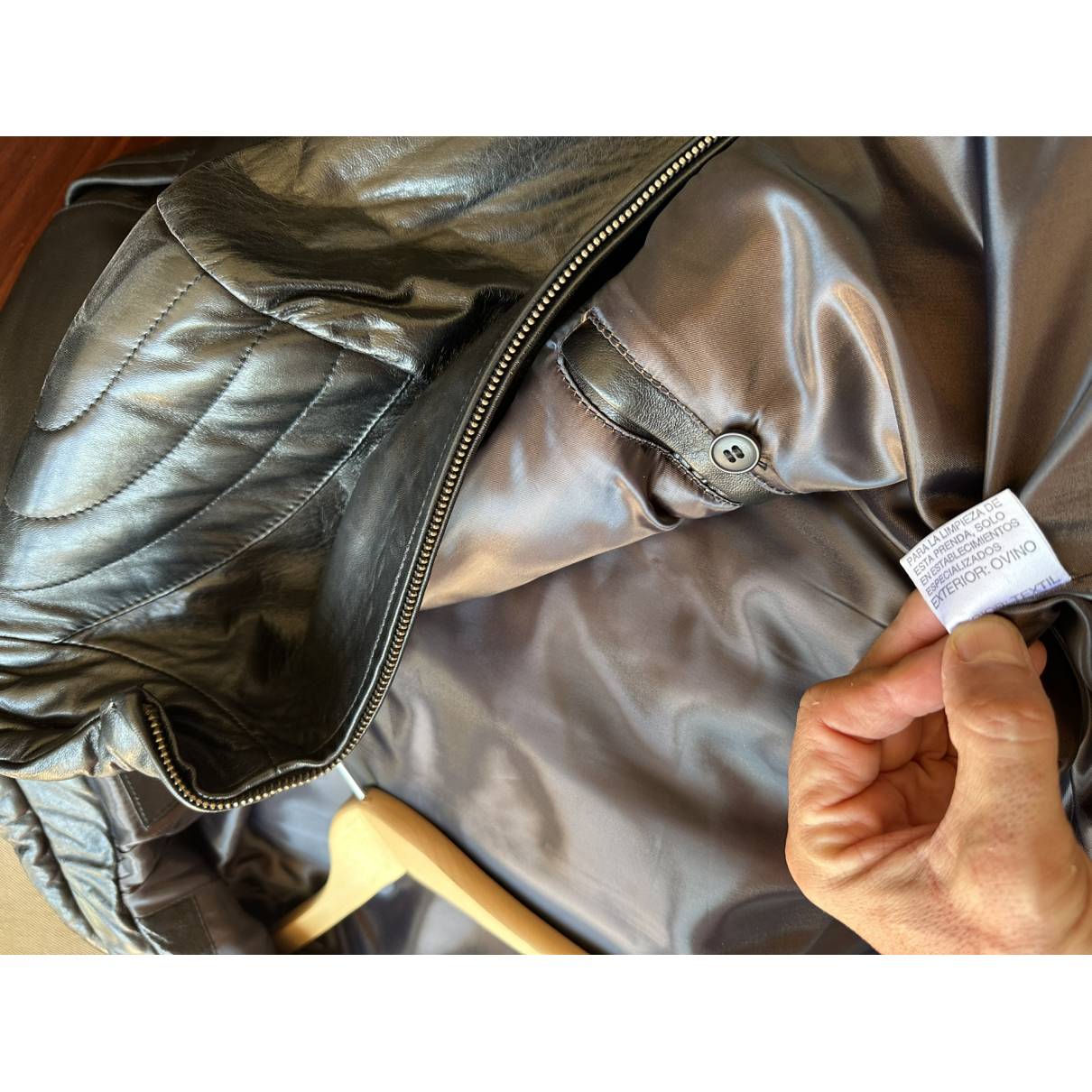 Leather jacket MUXART BARCELONA