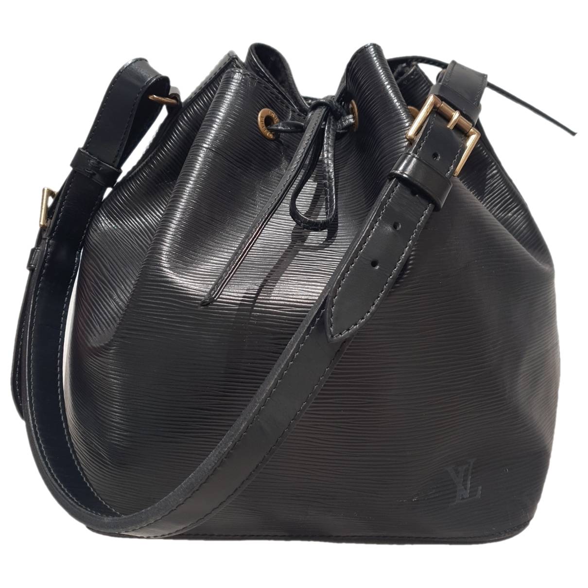 Noé leather handbag Louis Vuitton Black in Leather - 35247033