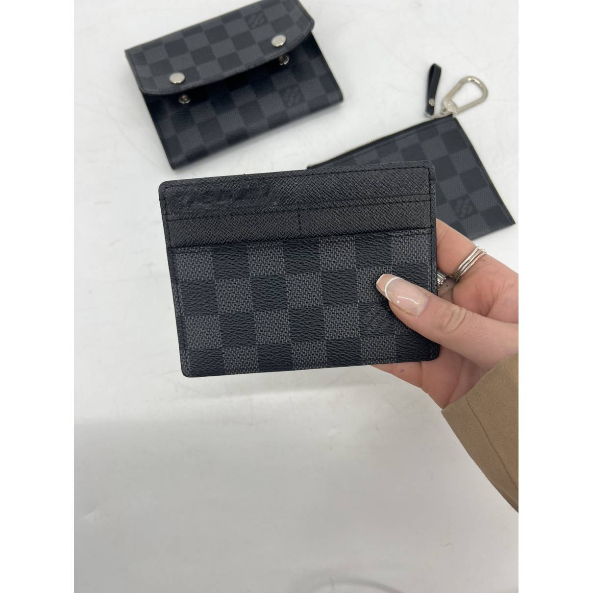 Louis Vuitton - Authenticated Pochette Alpha Triple Small Bag - Leather Multicolour for Men, Very Good Condition