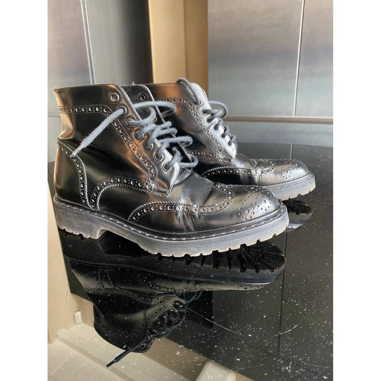 Buy Saint Laurent Leather boots online