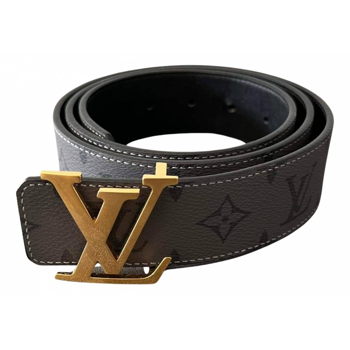 Initiales Leather Belt, 42% OFF