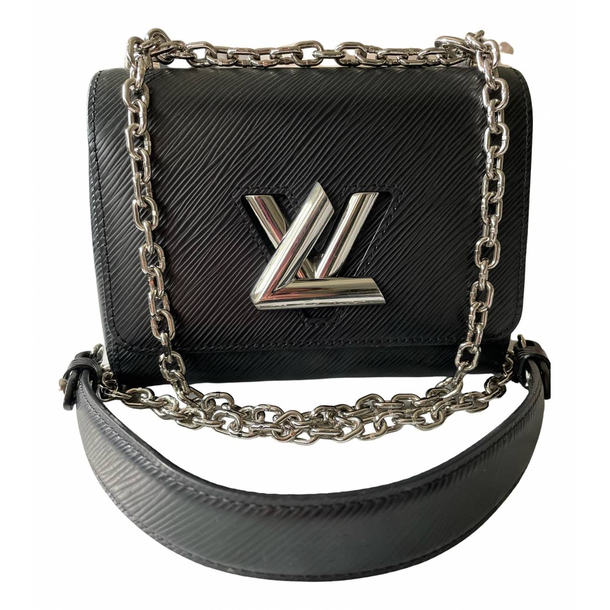 Twist Belt Wallet On Chain leather crossbody bag