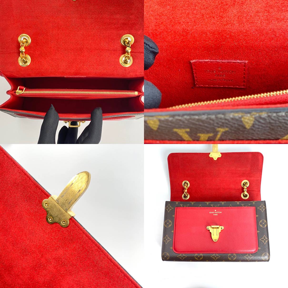 Victoire leather handbag Louis Vuitton Black in Leather - 29824276