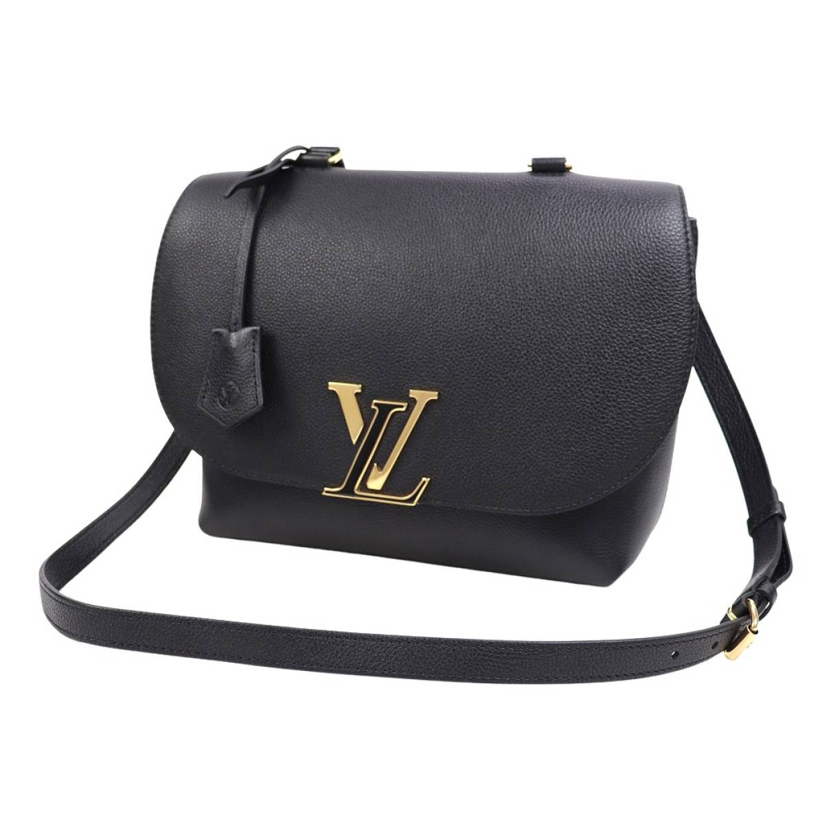Louis Vuitton, Bags, Slock Sling Bag Taurillon Monogram Leather Noir  Black