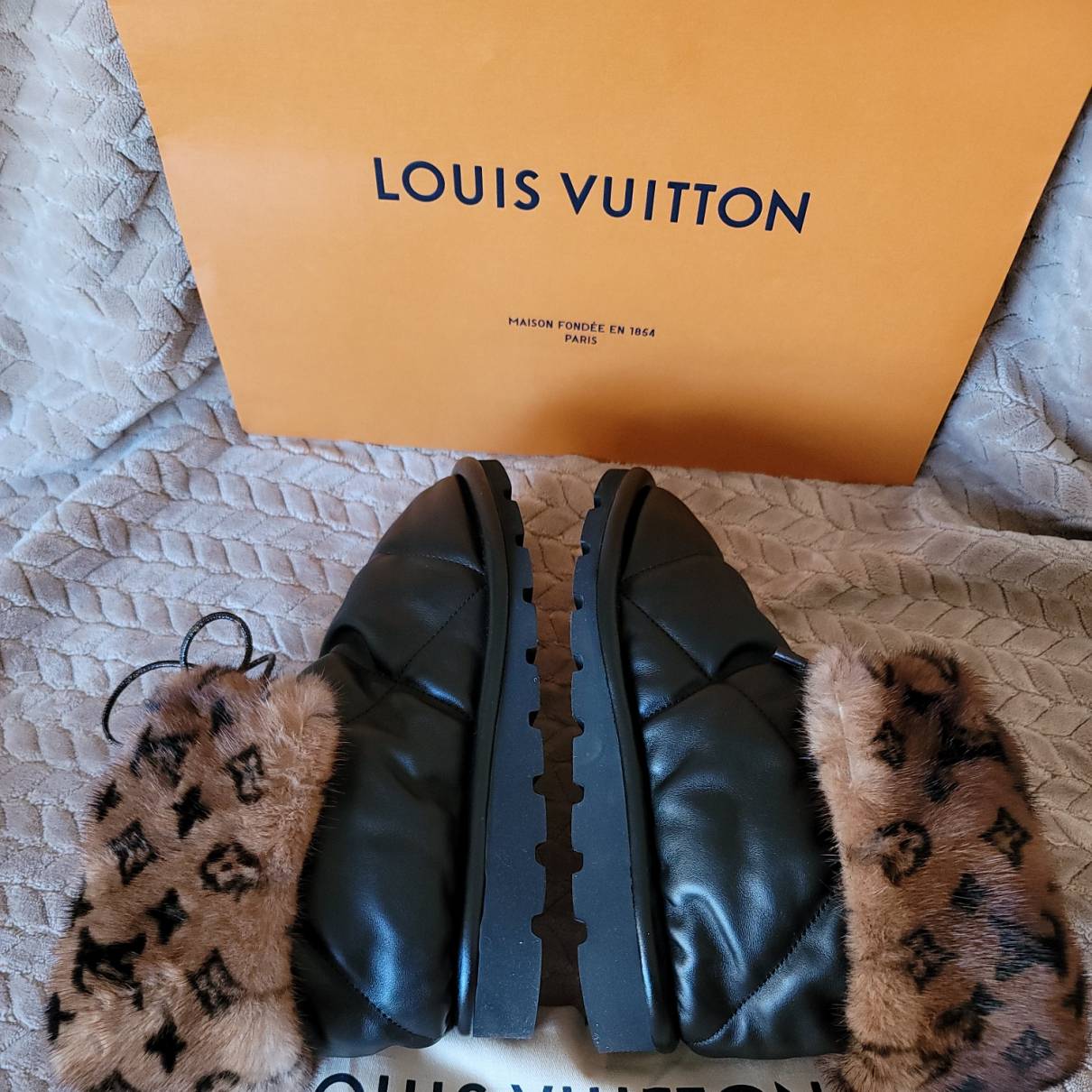 Louis Vuitton Pillow Line Ankle Boots