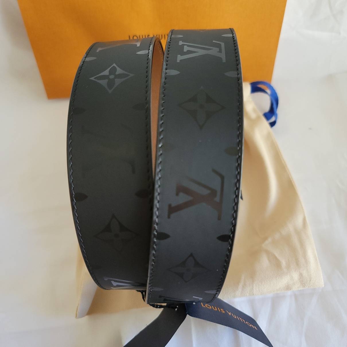 Belt Louis Vuitton Black size Not specified International in Not