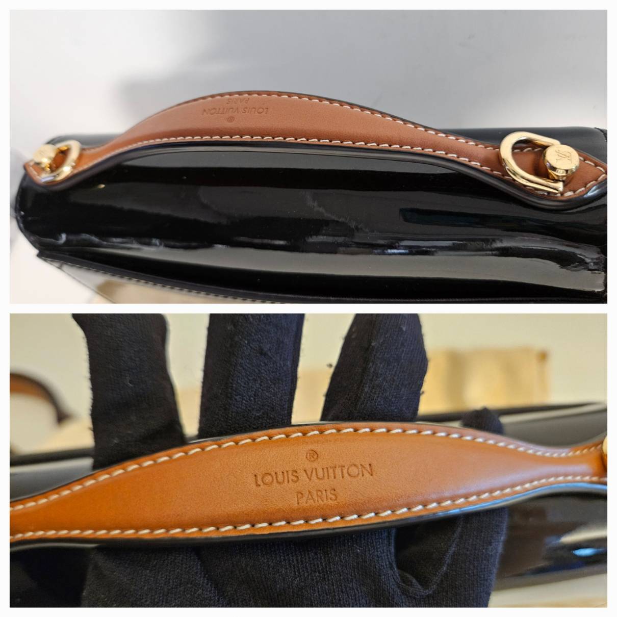 LV Cherrywood PM Patent Leather Black – newlookbag