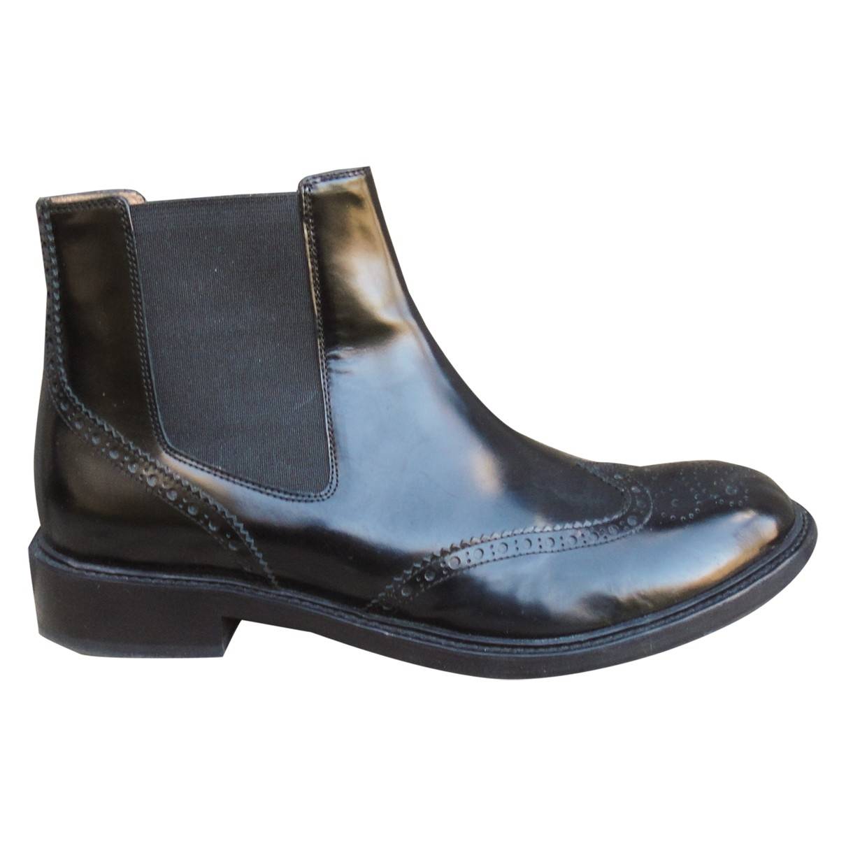 Patent leather boots Fratelli Rossetti