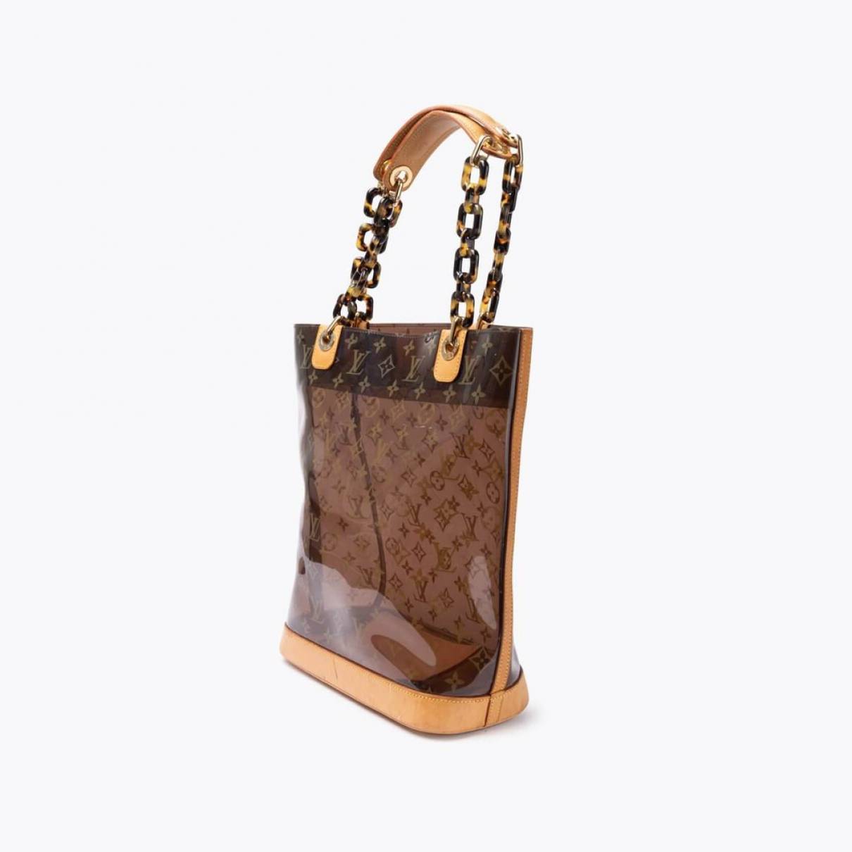Louis Vuitton - Authenticated Ambre Handbag - Plastic Black Plain for Women, Very Good Condition