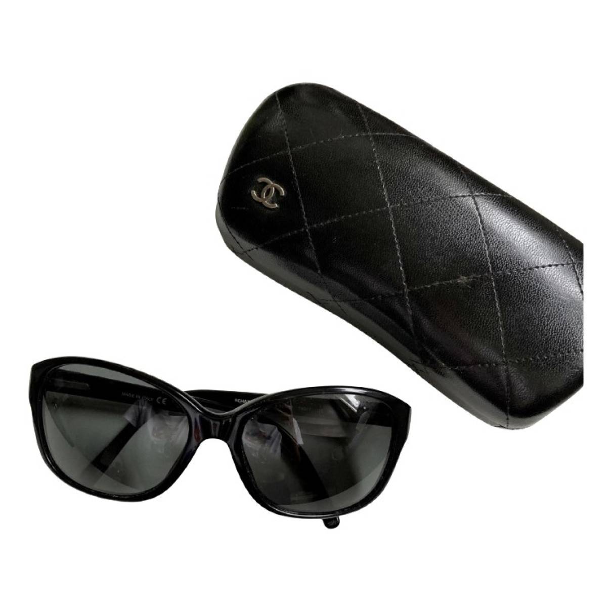 Sunglasses Chanel Black in Plastic - 33183733