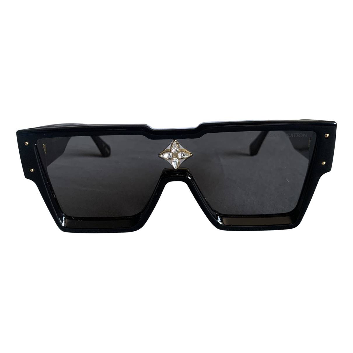 Oversized sunglasses Louis Vuitton Black in Plastic - 35231433