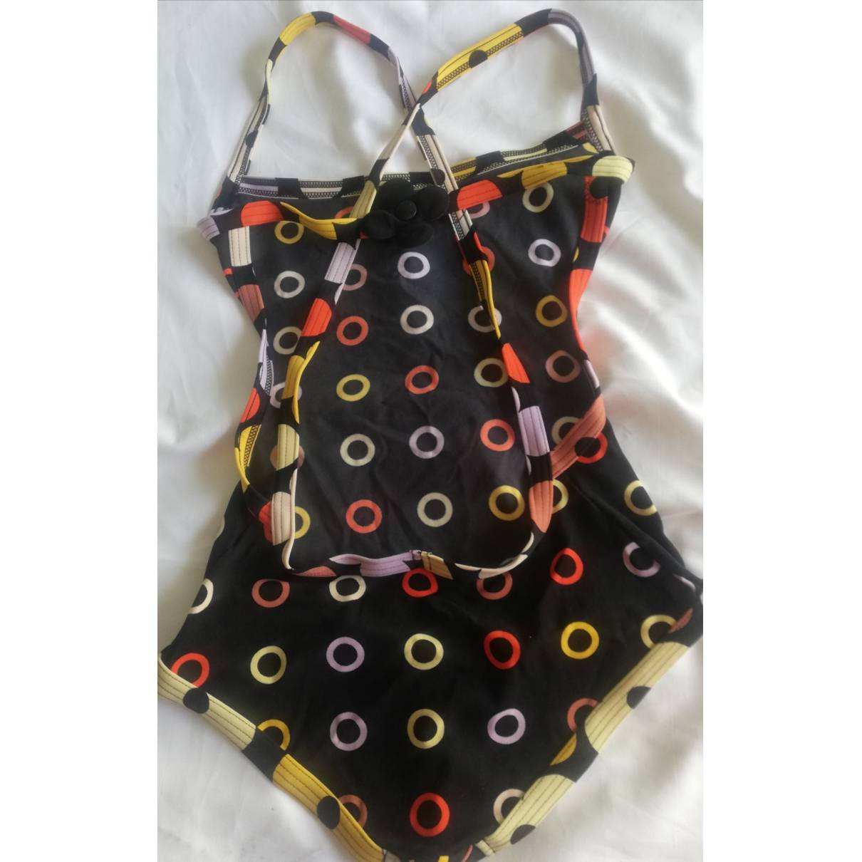 One-piece swimsuit Louis Vuitton Black size 36 FR in Polyamide