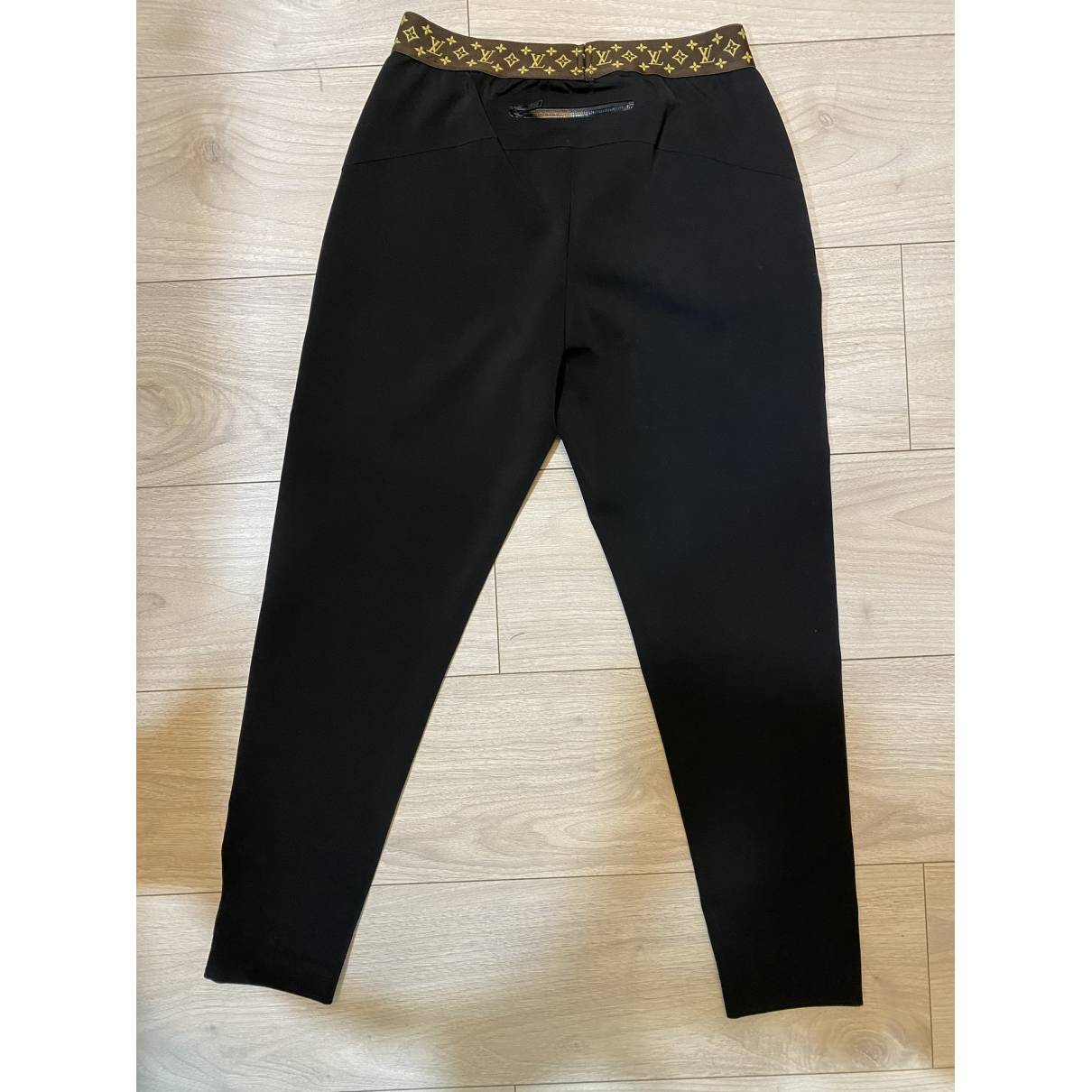 Louis Vuitton - Authenticated Trouser - Polyamide Black for Women, Very Good Condition