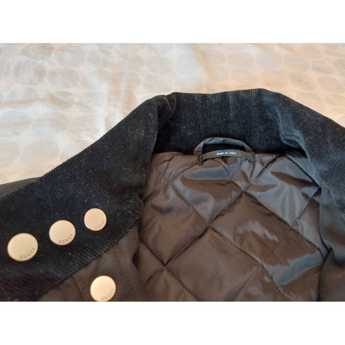 Jacket Gucci Black size M International in Synthetic - 33680668
