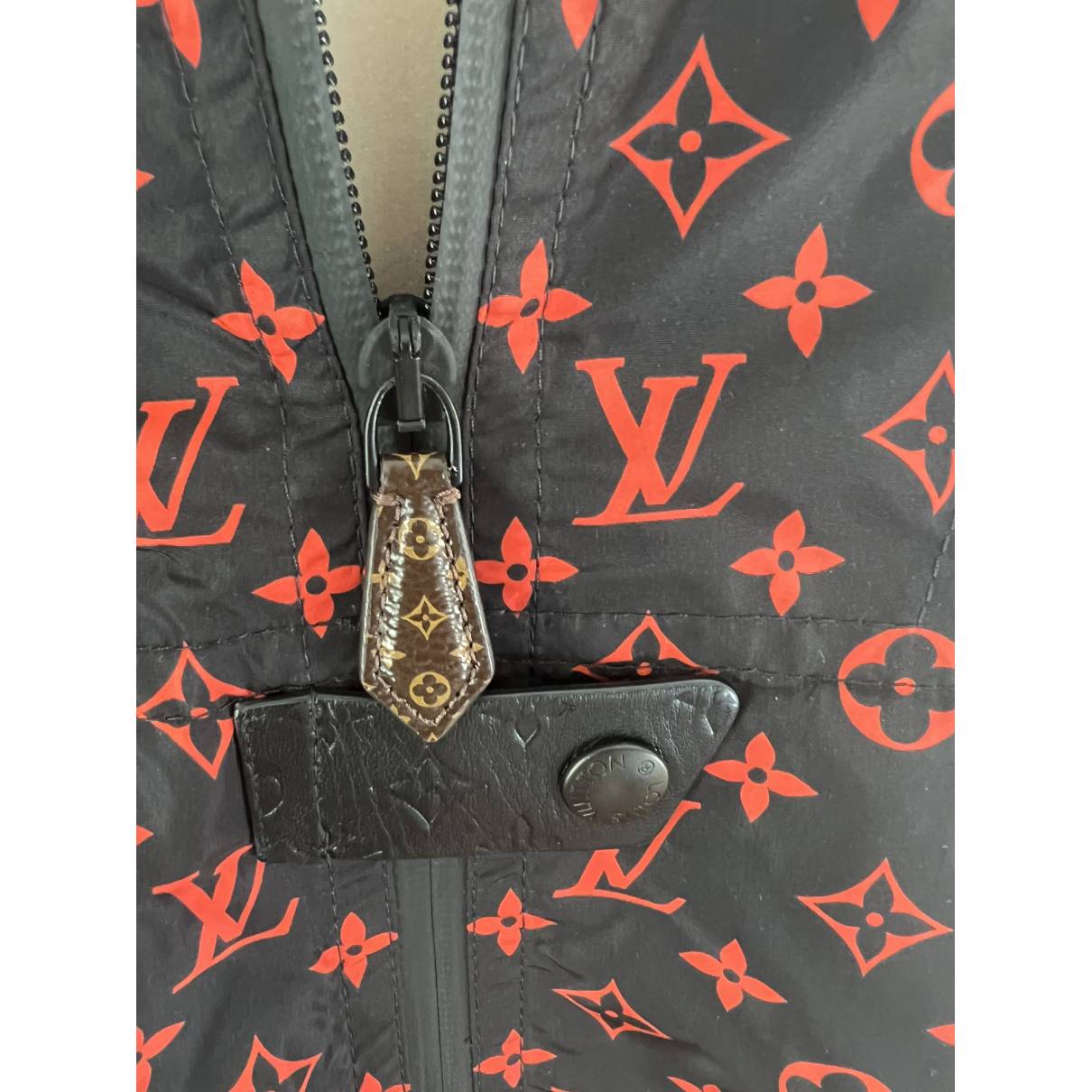 Jacket Louis Vuitton Orange size 36 FR in Synthetic - 32461741