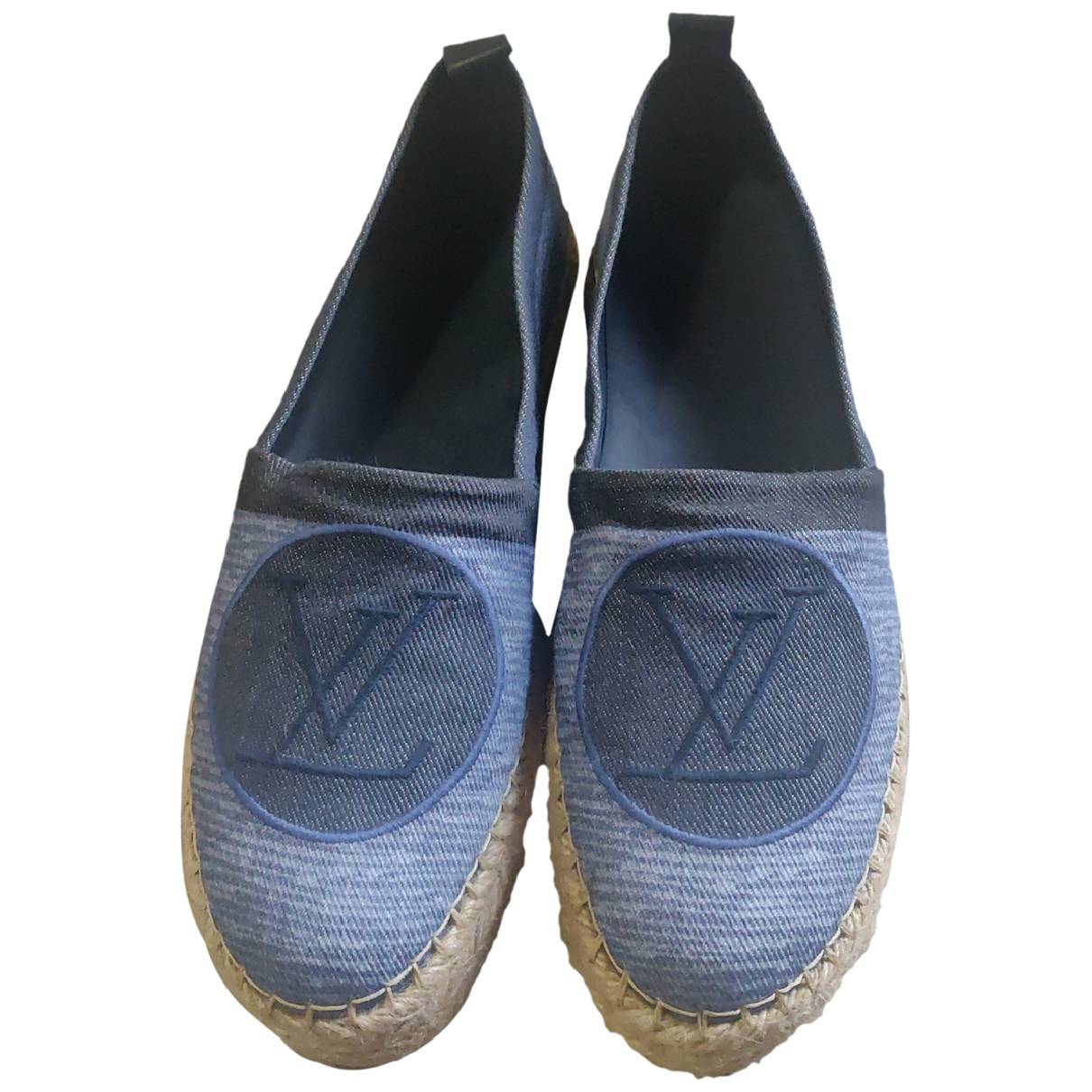 Starboard cloth espadrilles Louis Vuitton Blue size 40 IT in Cloth -  35049407