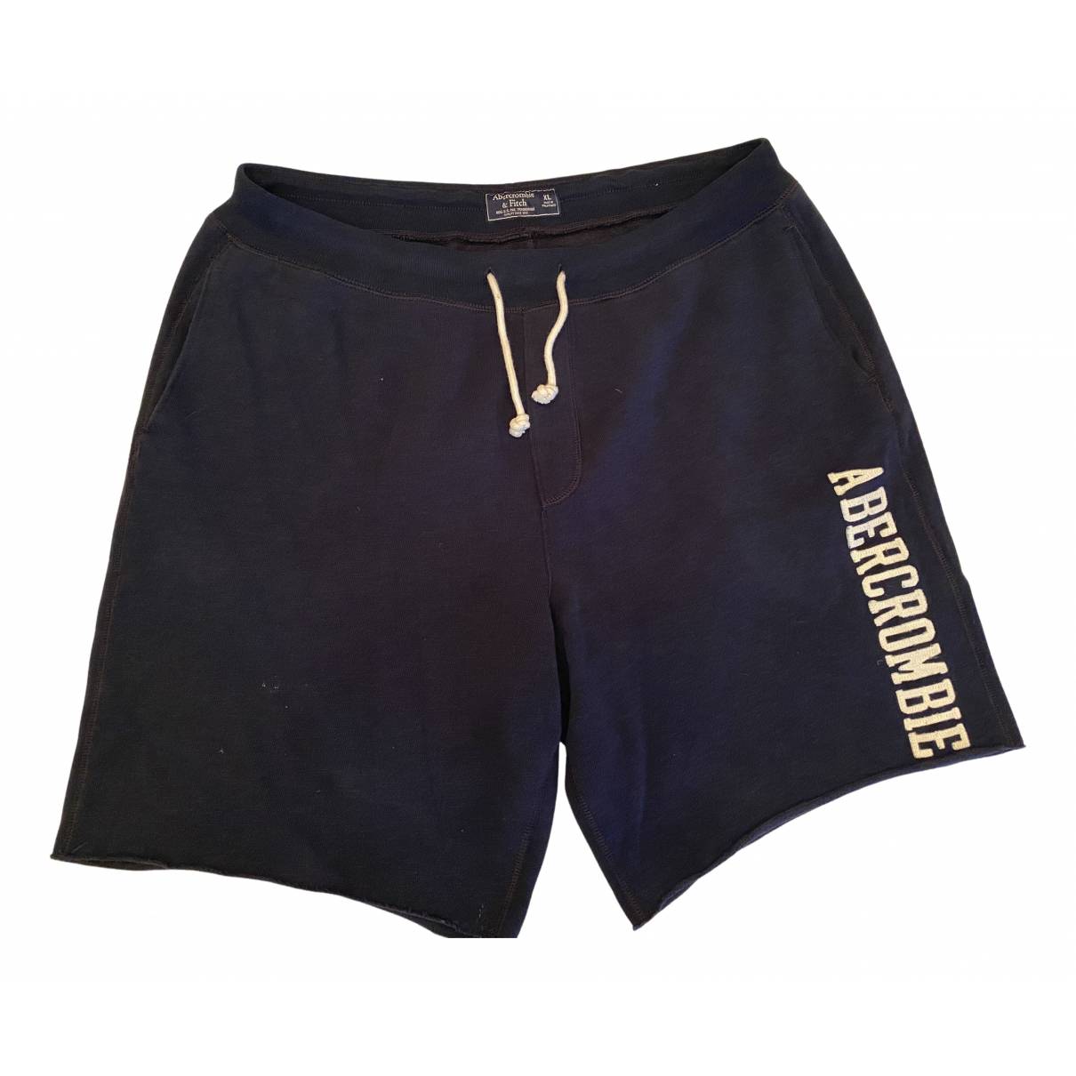 Blue Cotton Shorts Abercrombie & Fitch