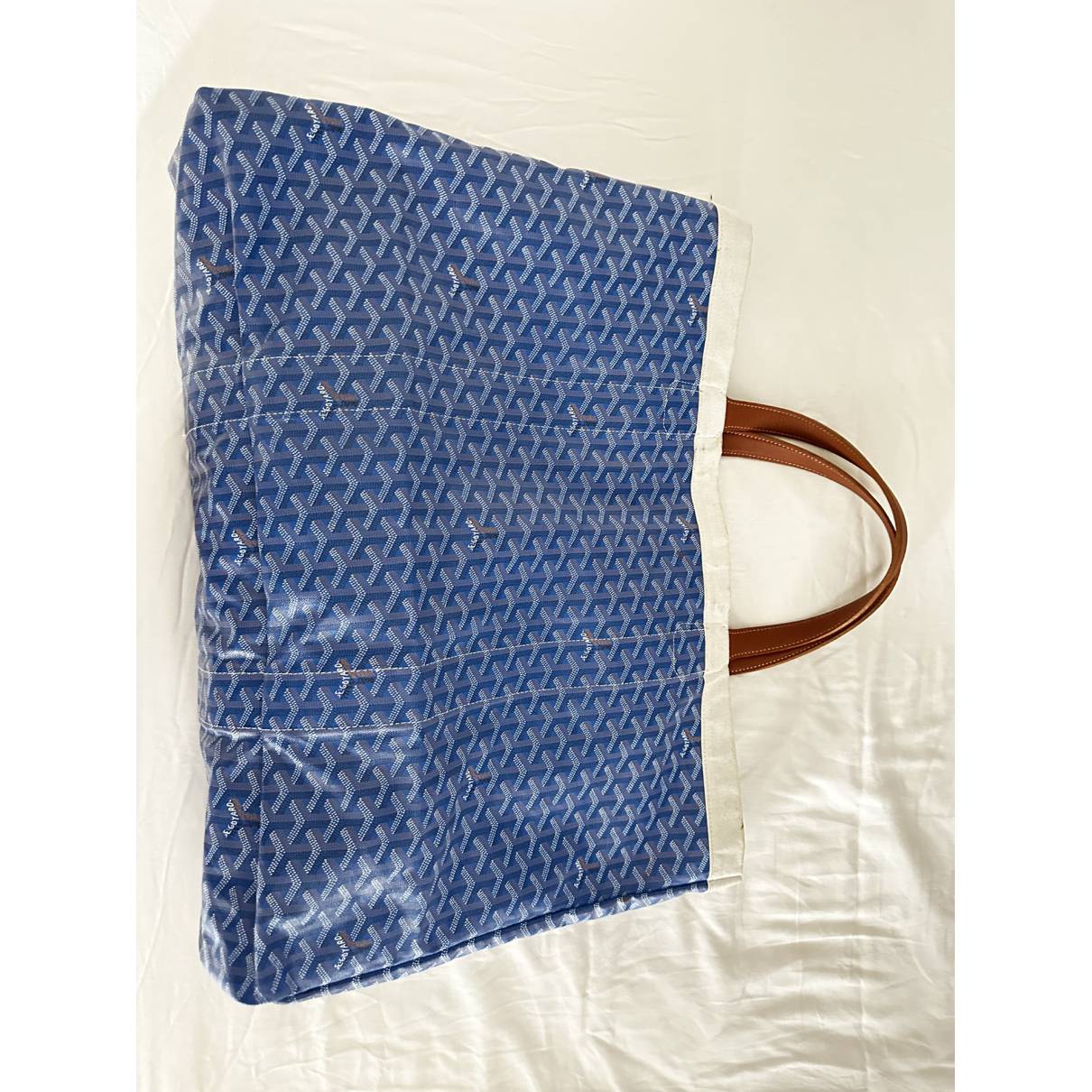 Cloth travel bag Goyard Blue in Cloth - 33163244