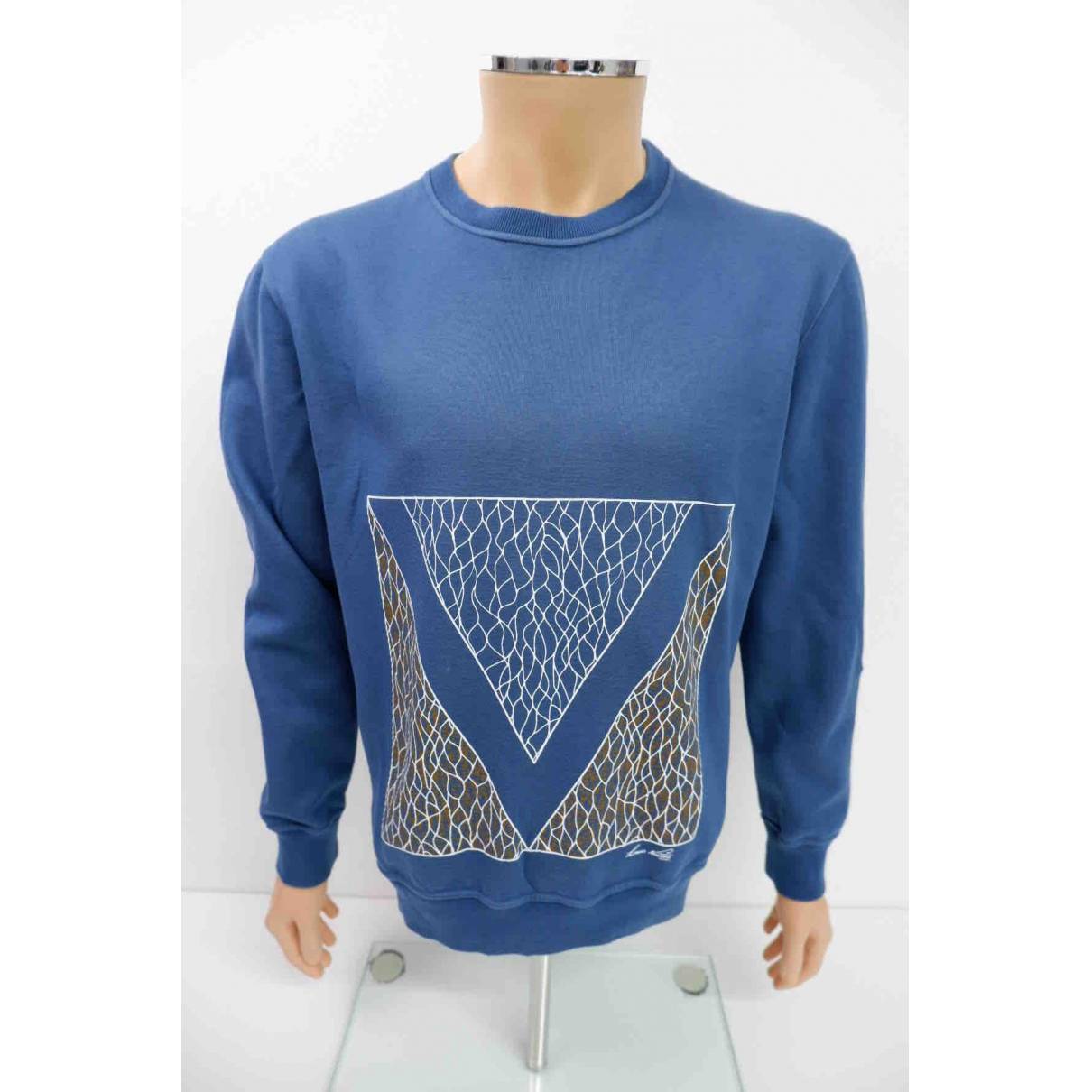 louis vuitton blue sweater