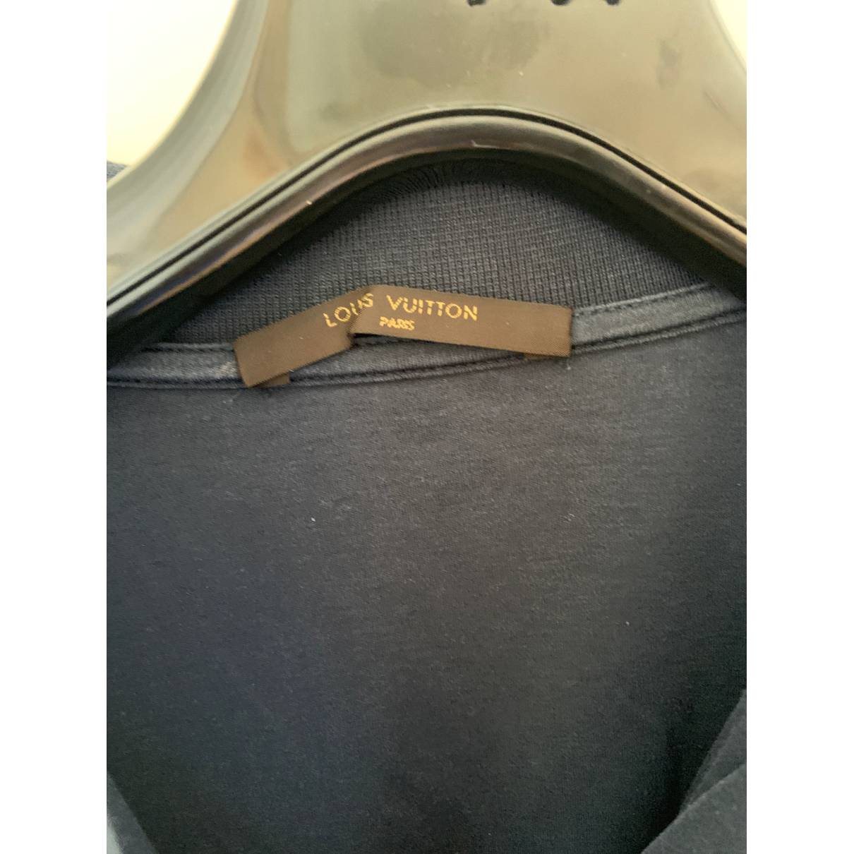 Louis Vuitton - Authenticated Polo Shirt - Cotton Blue Plain for Men, Very Good Condition