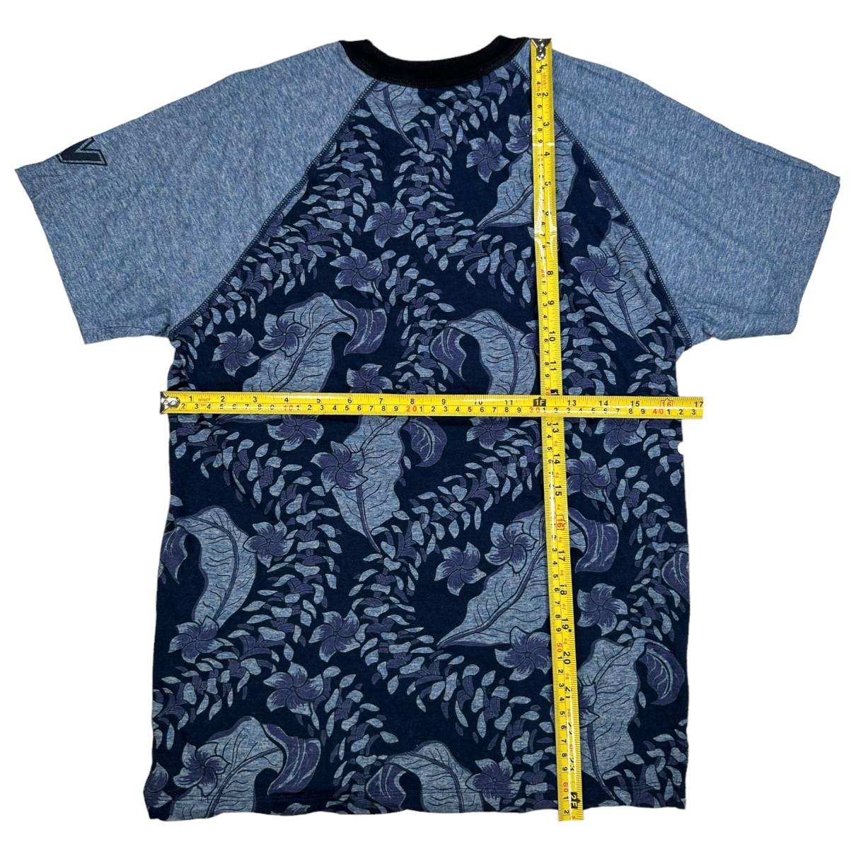 Louis Vuitton - Authenticated T-Shirt - Cotton Blue Floral for Men, Very Good Condition
