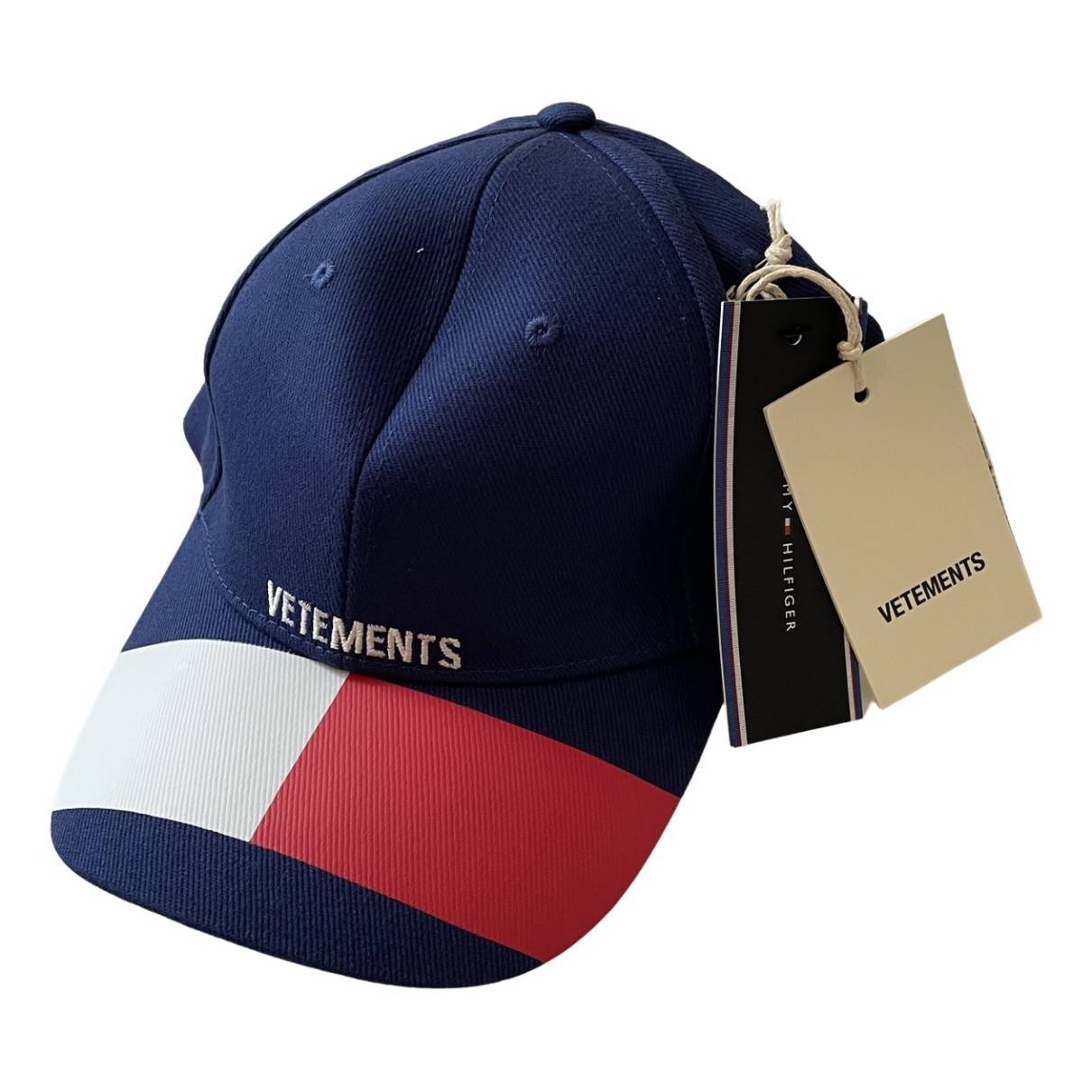 Hat Vetements Blue size M International in Cotton - 27600352