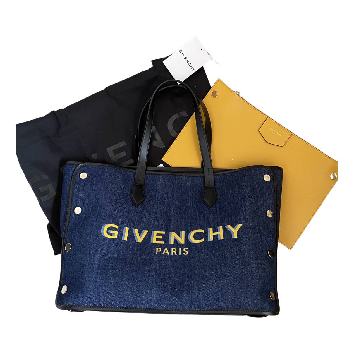 Tote Givenchy Blue in Denim - Jeans - 32046106