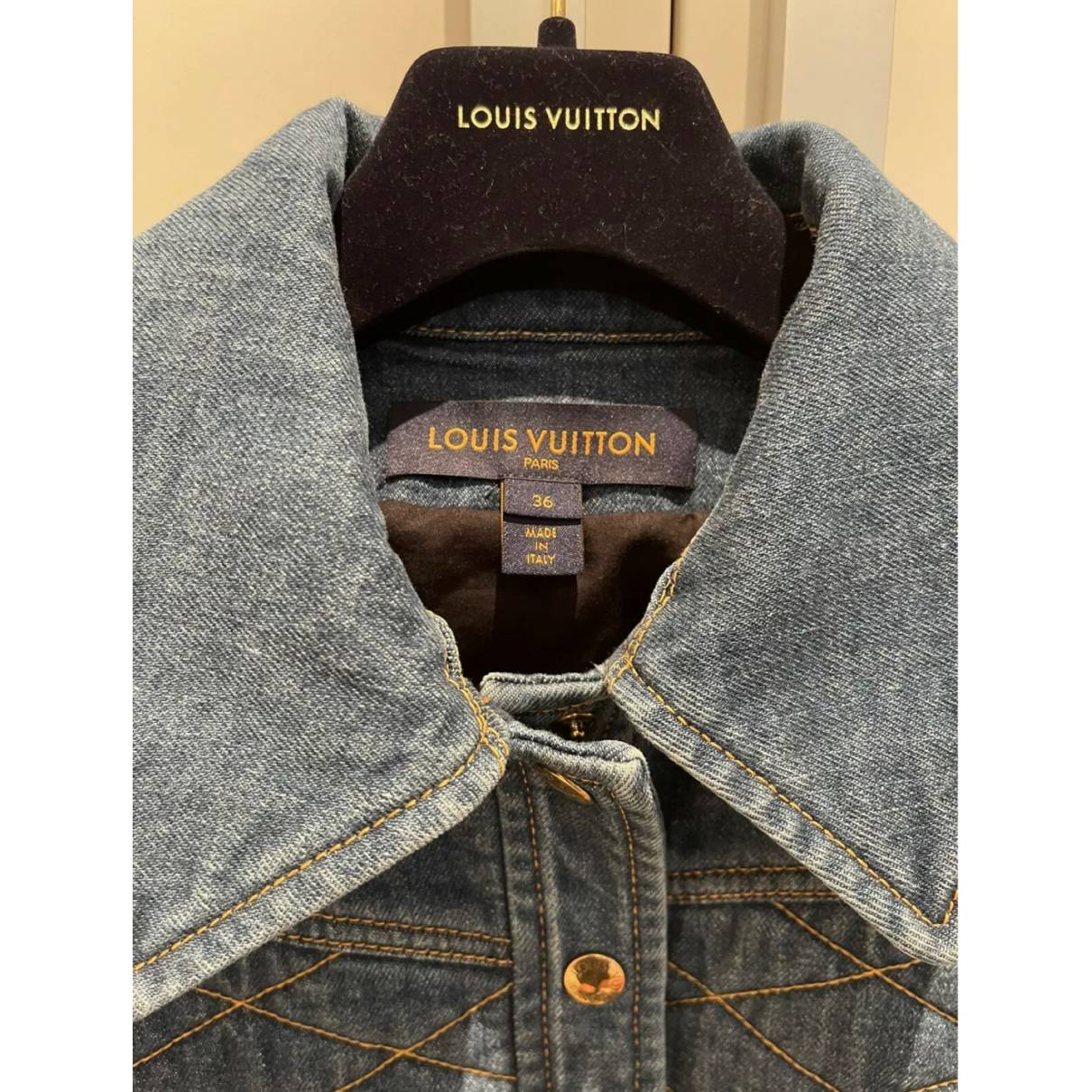 Louis Vuitton Blue Monogram Jackets For Women's