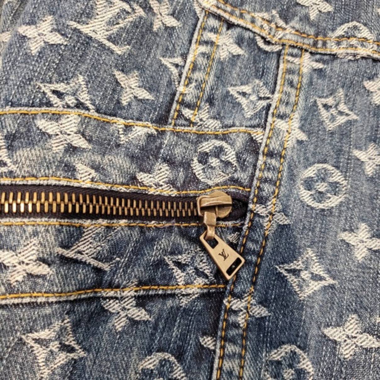 Jacket Louis Vuitton Blue size 40 FR in Denim - Jeans - 29499868