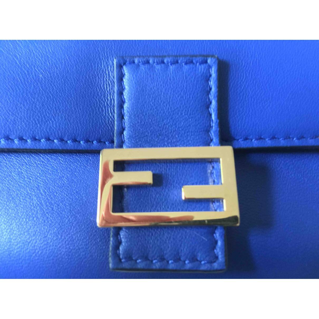 Baguette leather handbag Fendi