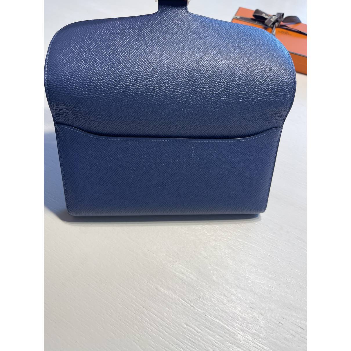 Hermès Constance Compact Wallet - Blue Wallets, Accessories - HER563632