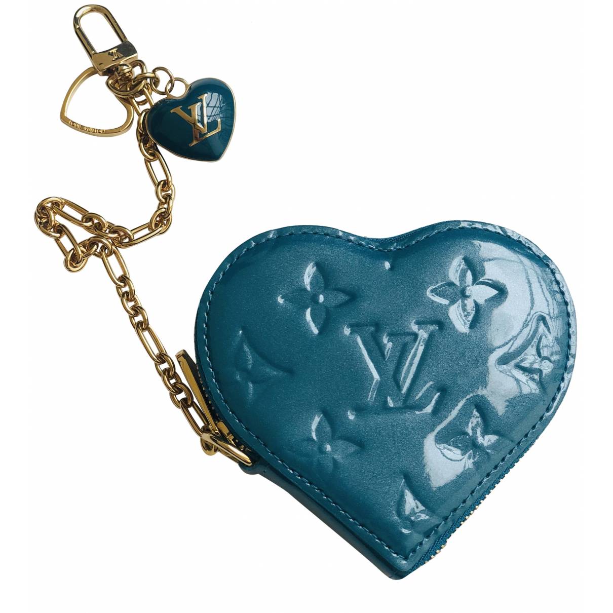 Louis Vuitton Monogram Vernis Heart Coin Wallet, Louis Vuitton  Small_Leather_Goods