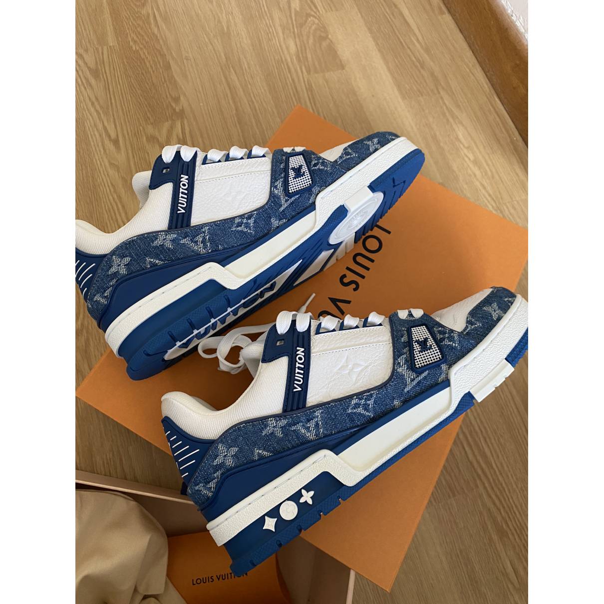 Trainer LV Trainer Louis Vuitton Leather for man 7 UK