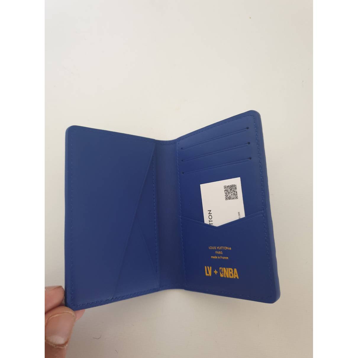 lv pocket organizer blue