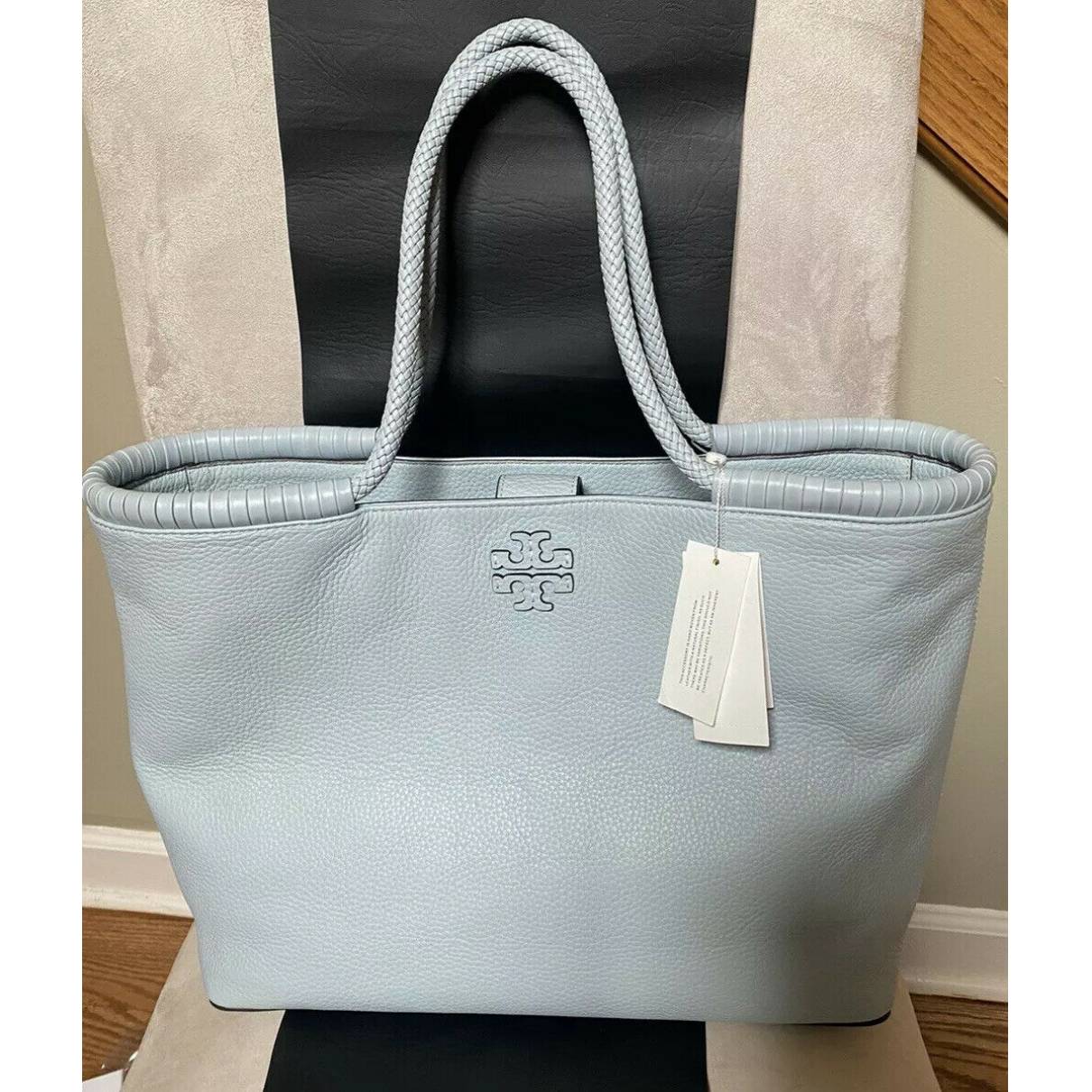 Leather tote Tory Burch