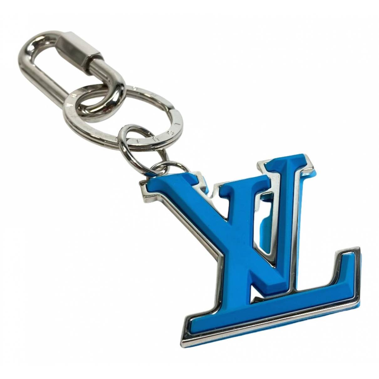 Louis Vuitton, Bags, Authentic Lv Blue Epi Key Holder