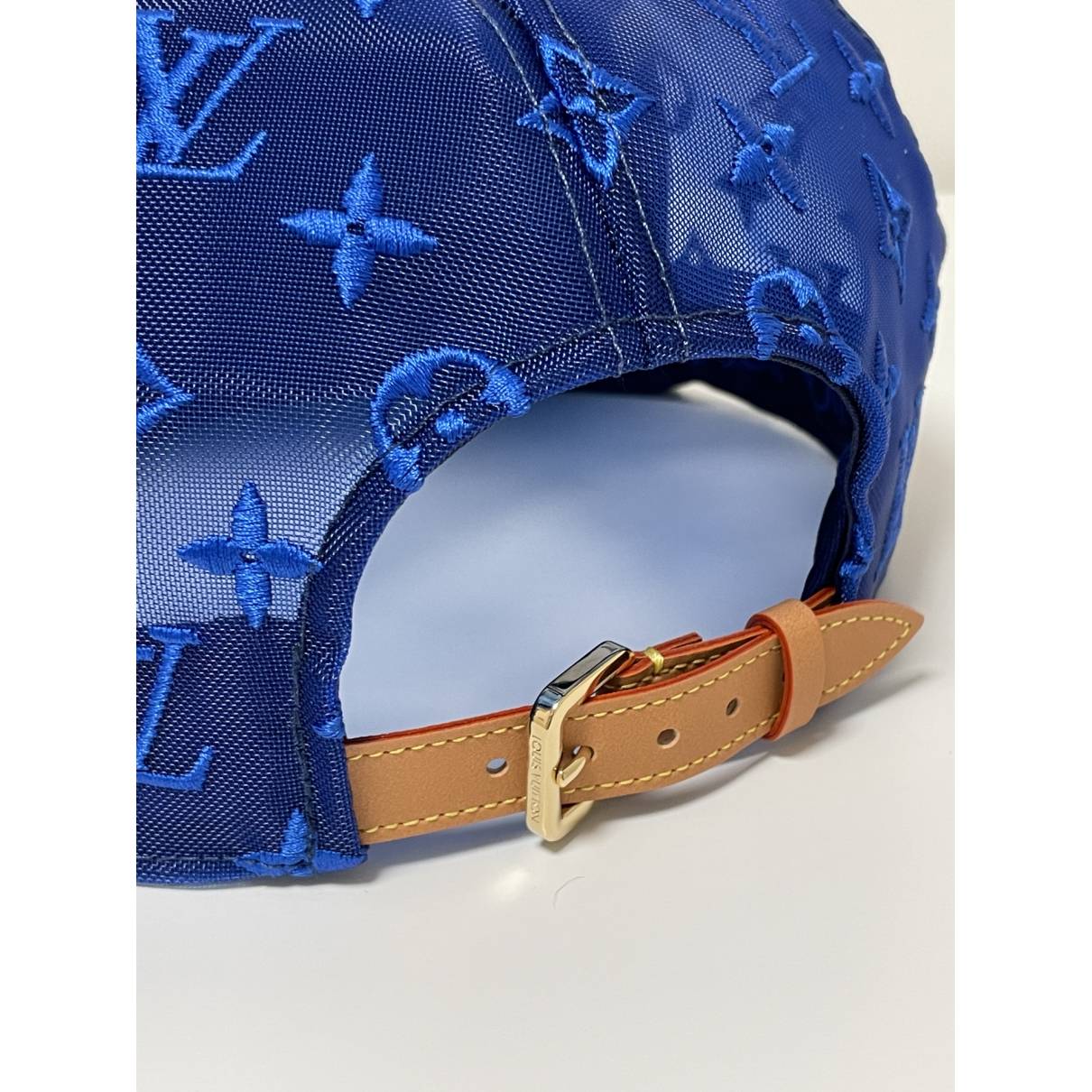 Louis Vuitton - Authenticated Hat - Polyester Blue for Men, Never Worn