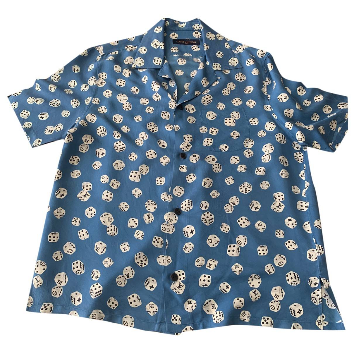Louis Vuitton Dice Silk Shirt Pattern