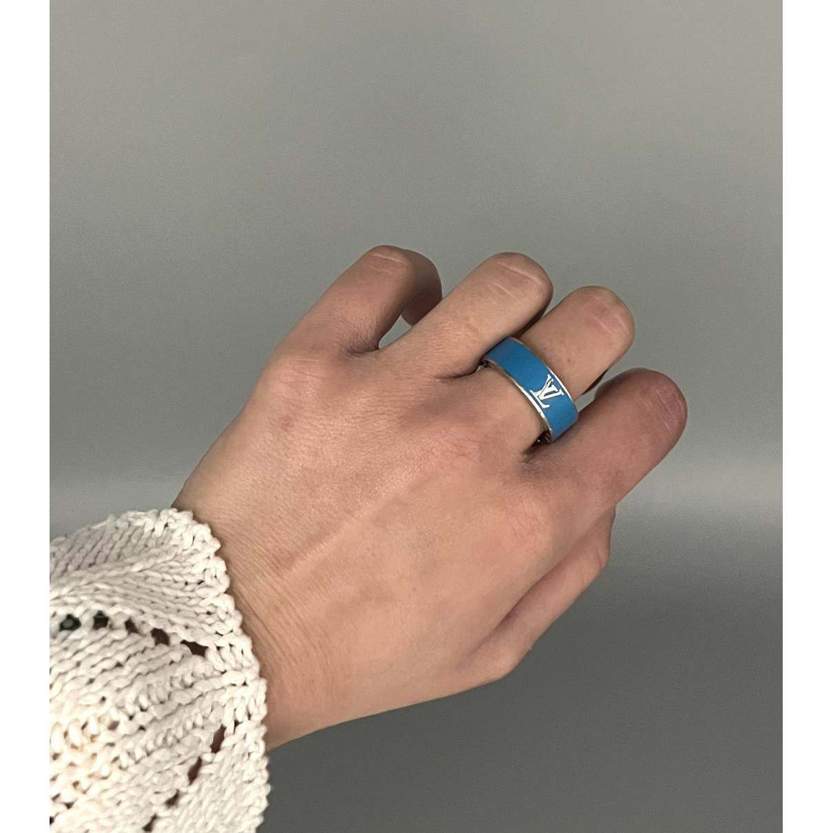 Nanogram jewellery Louis Vuitton Blue in Steel - 31897527